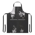 Music-themed apron featuring the iconic doors band logo and artwork