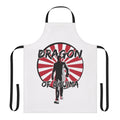 Apron featuring a stylized dragon design, inspired by the Yakuza video game series