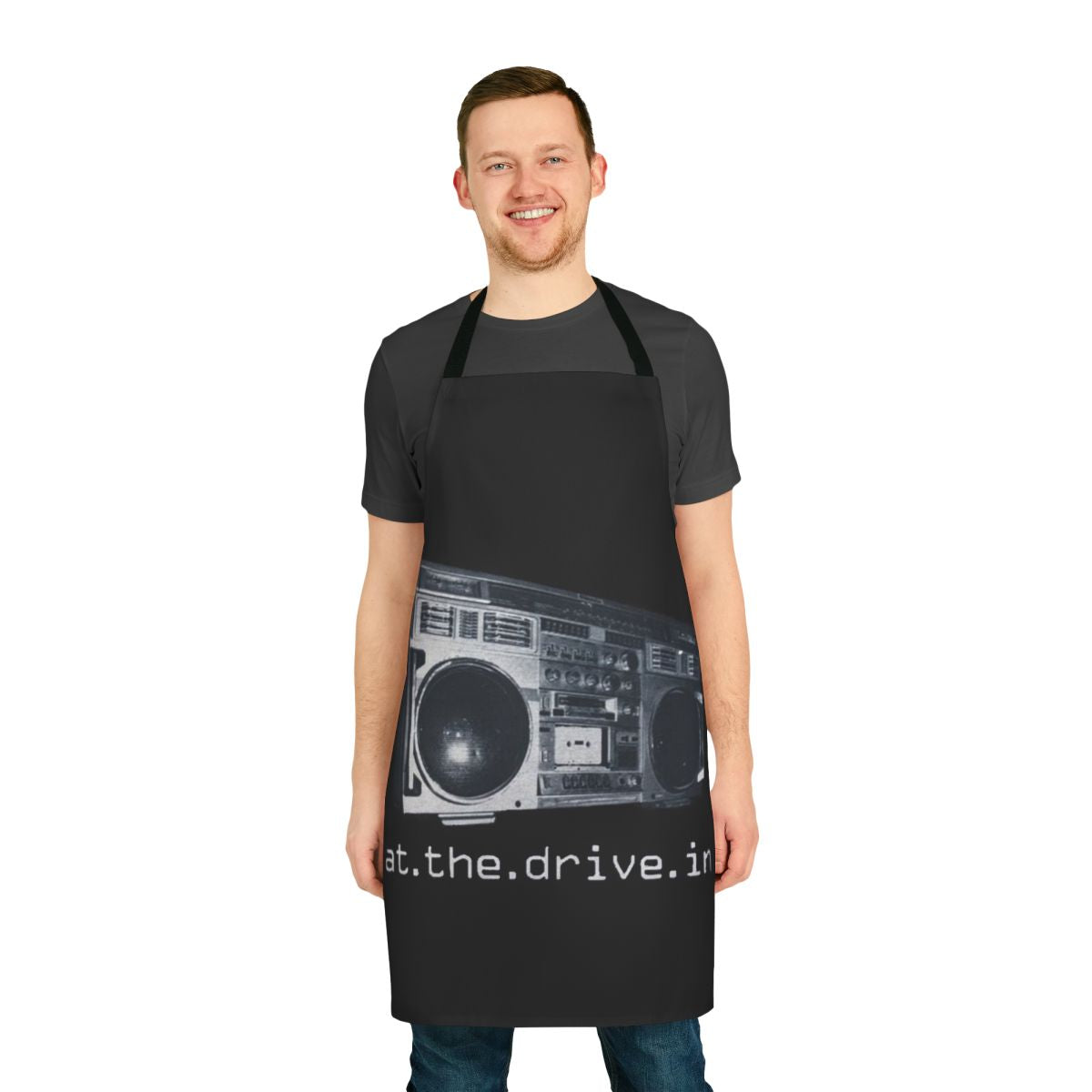 Stylish Drive-In Inspired Apron featuring At The Drive In band logo