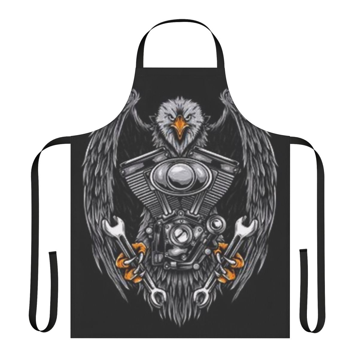Durable and Functional Eagle V-Twin Motorcycle Club Apron