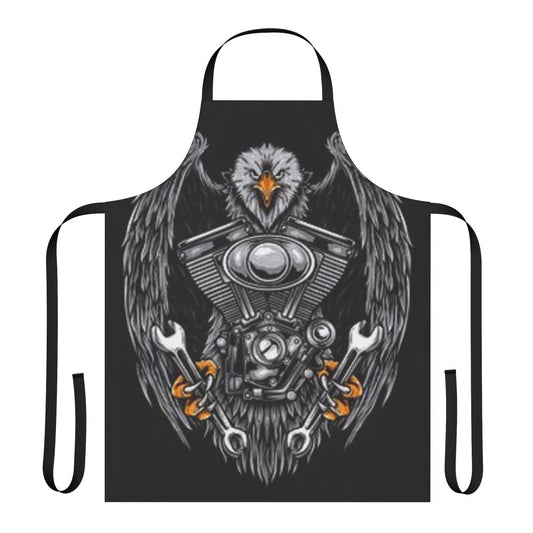 Durable and Functional Eagle V-Twin Motorcycle Club Apron