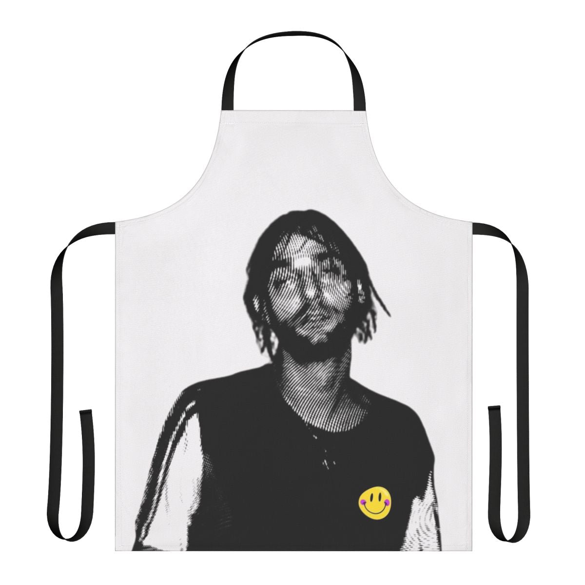 Electronic music inspired apron for music enthusiasts