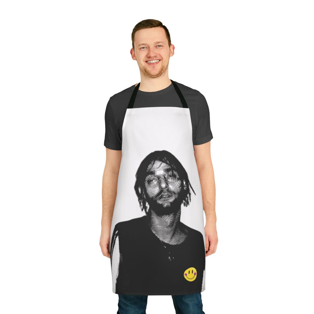 Electronic music inspired apron for music enthusiasts