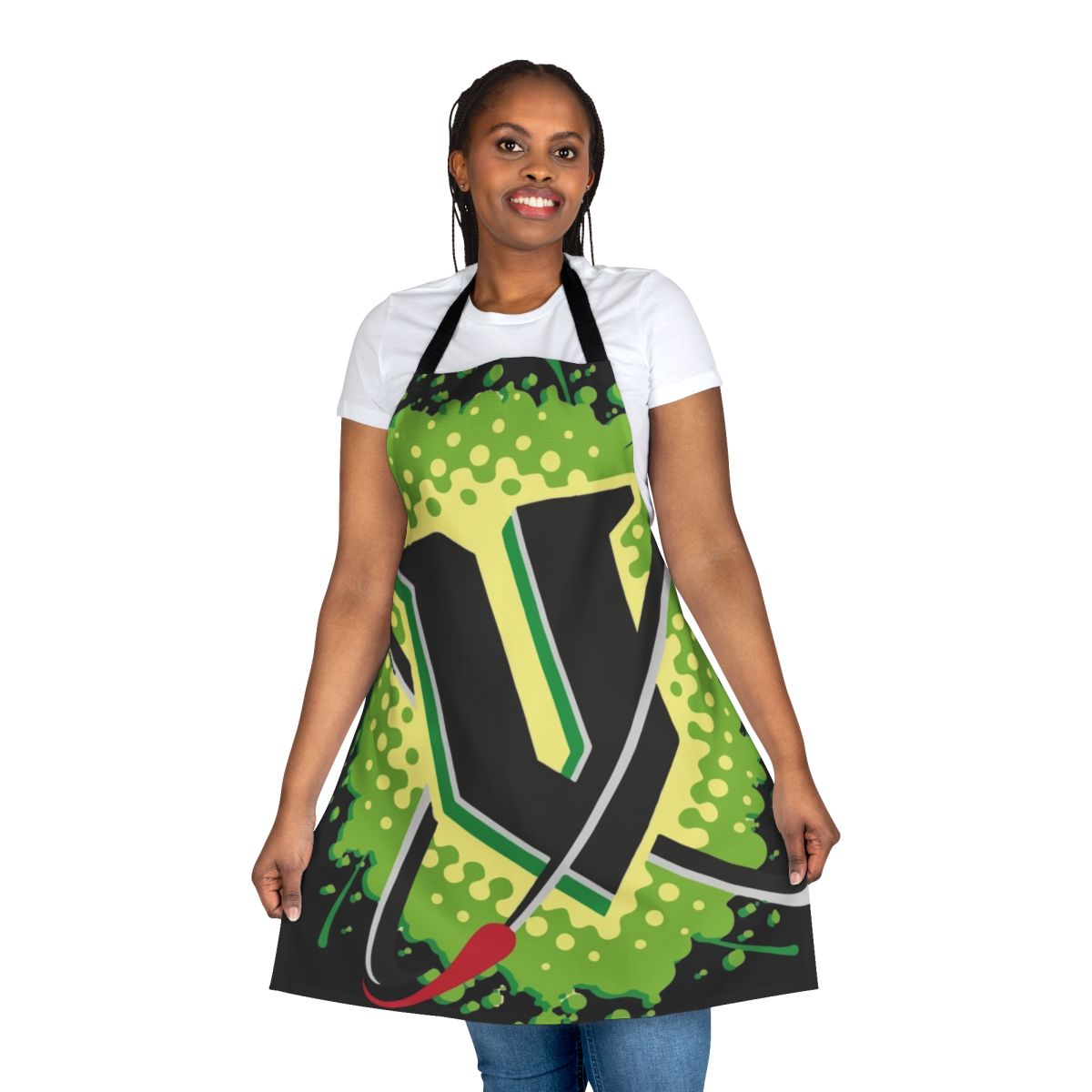 Apron featuring the V Energy drink logo, a popular Australian and New Zealand energy drink.