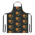 Minimalist and colorful apron featuring the USS Enterprise ship from the Star Trek franchise