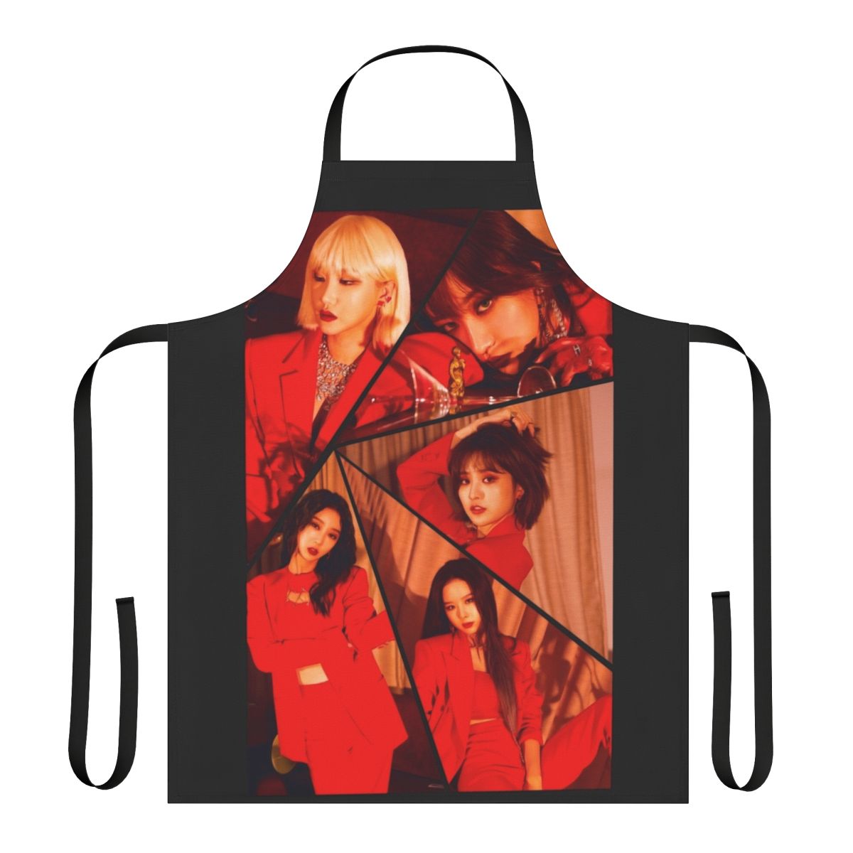 Exquisite EXID-themed apron for Kpop enthusiasts