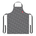 Fantasy-inspired dice pattern apron for dungeons and dragons, the adventure zone, and critical role fans