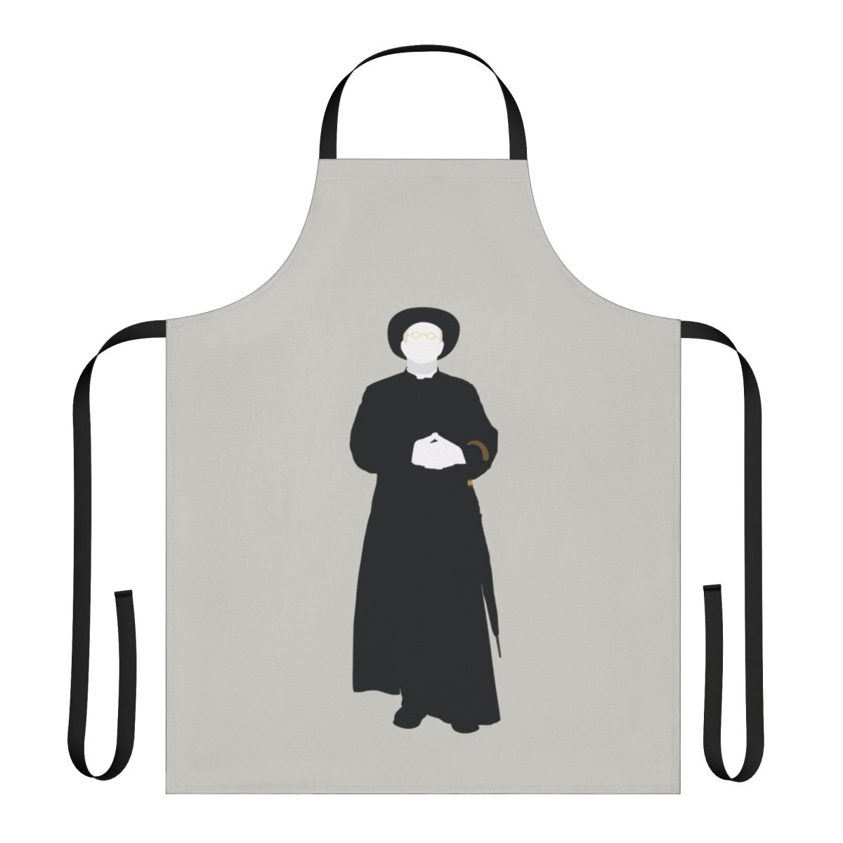 Apron with Father Brown character art