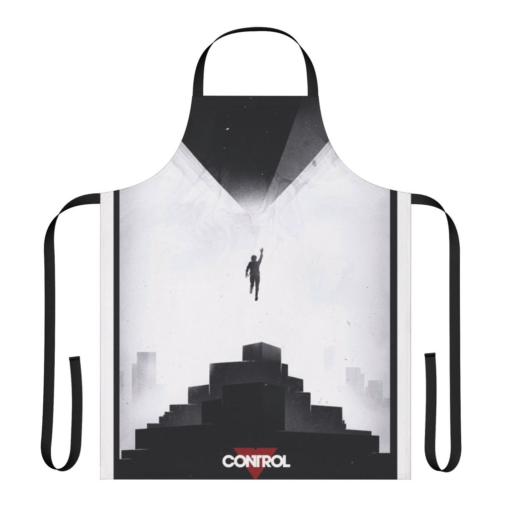 Federal Bureau Control inspired apron for gamers and fans of the video game series