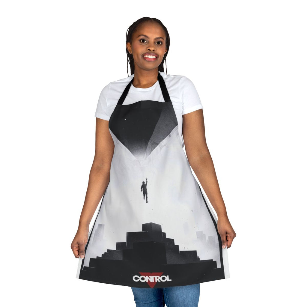 Federal Bureau Control inspired apron for gamers and fans of the video game series