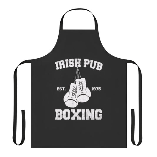 Fighting Irish Pub Boxing Apron with bold design