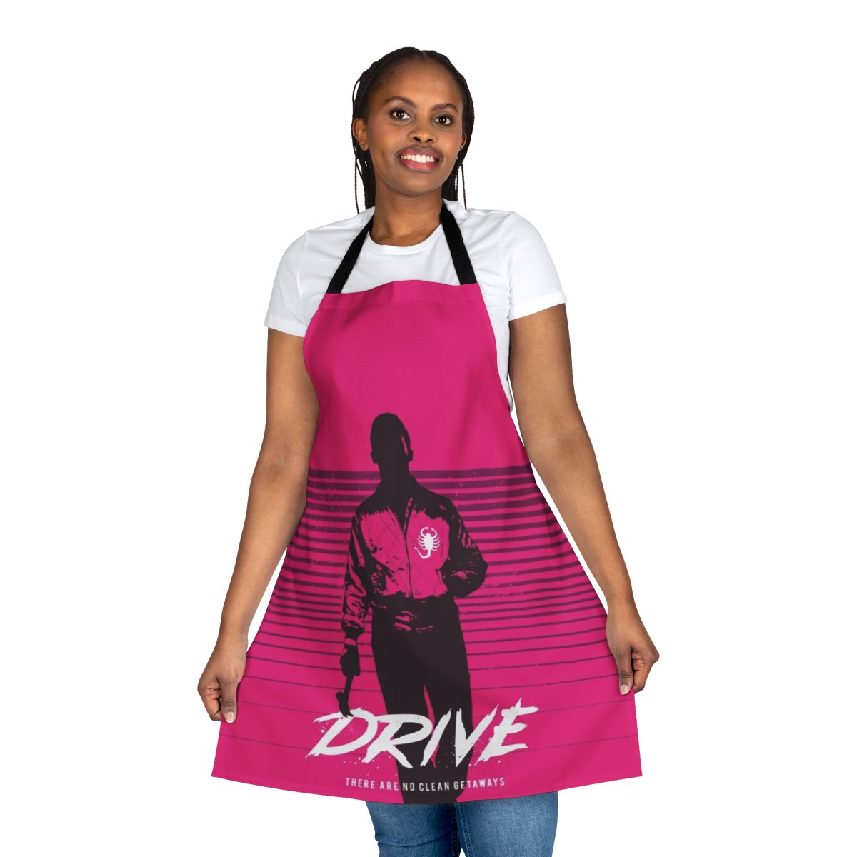 Sleek and minimalist apron for film and movie lovers