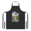 Vibrant peanut and pineapple-patterned apron with a sea-inspired design