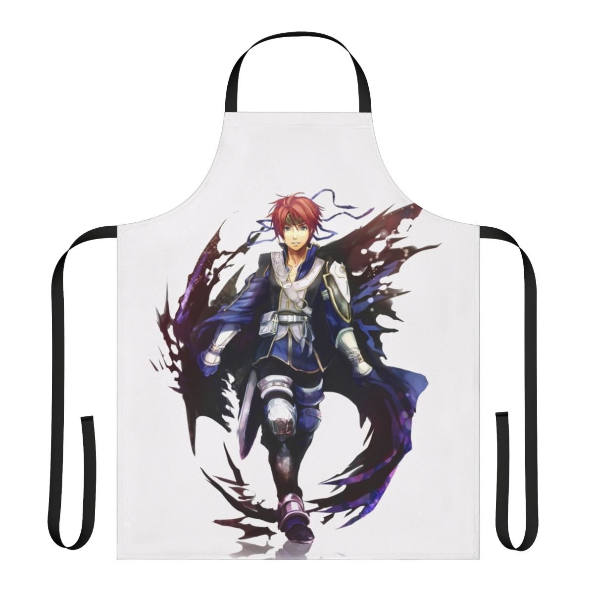 Fire Emblem inspired apron featuring the character Roy