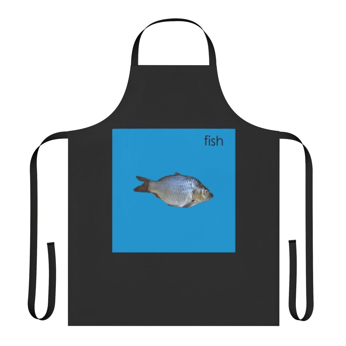 Premium Apron Featuring a Fish Design, Ideal for Weezer Fans
