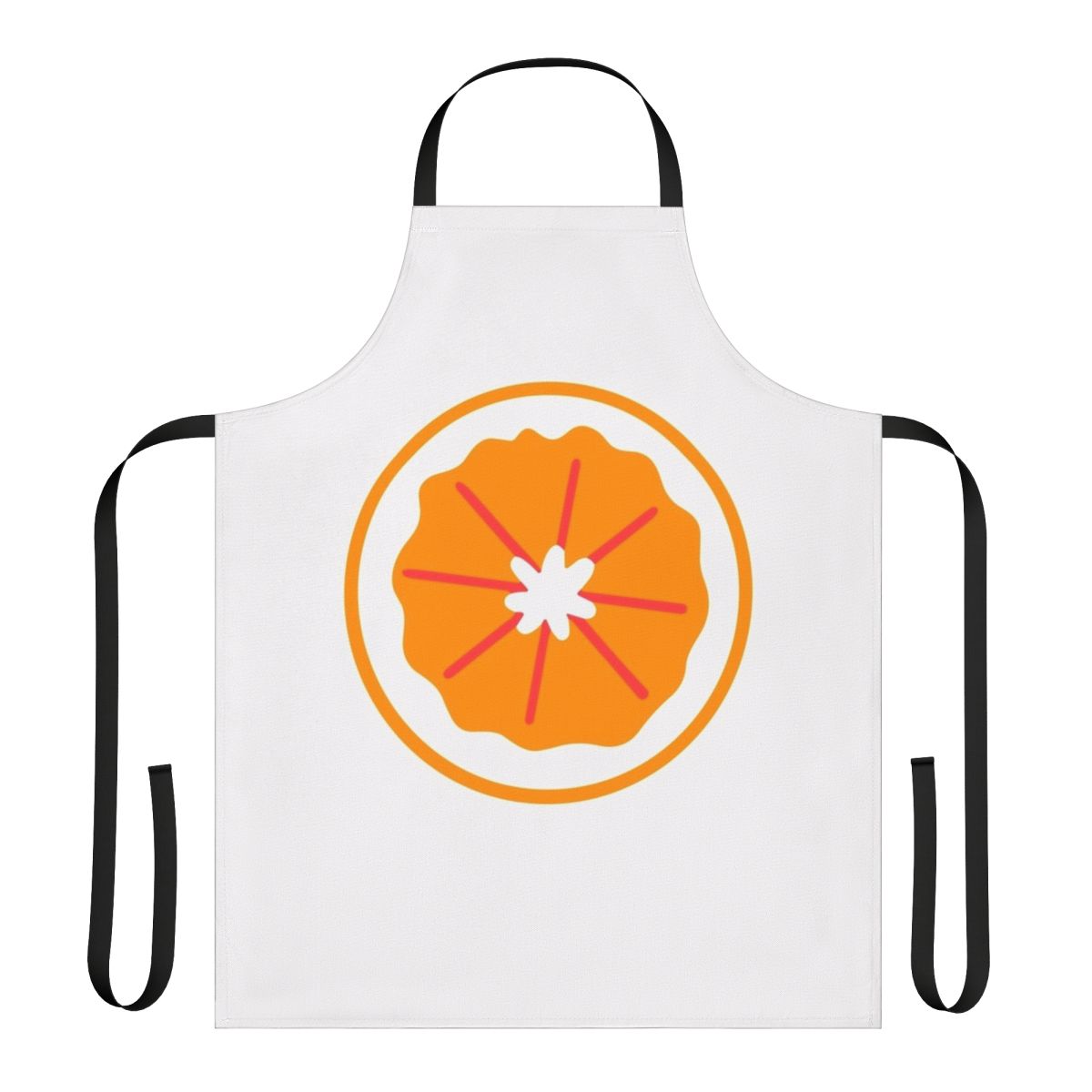 A vibrant fruit-patterned apron ideal for music enthusiasts