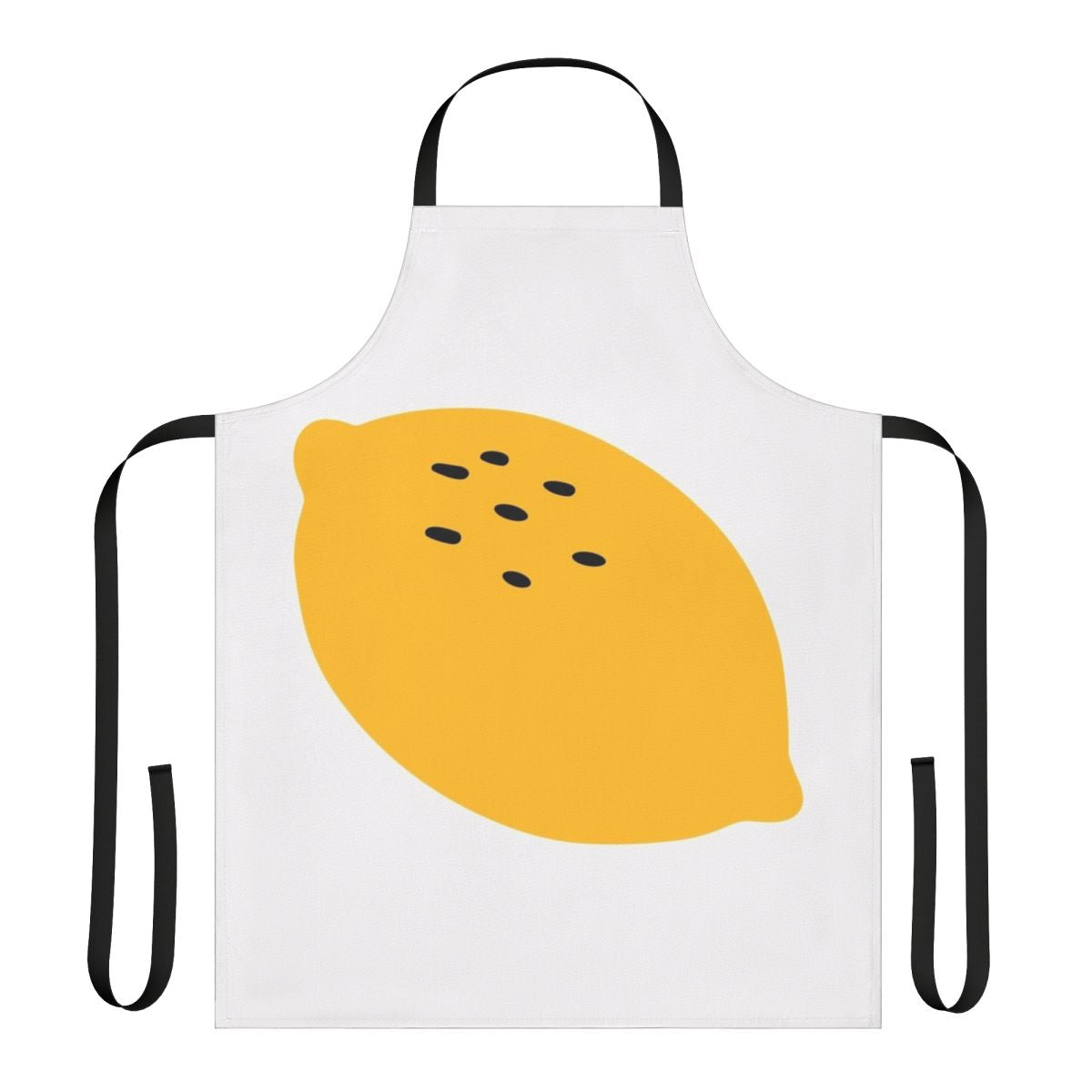 A colorful and trendy fruit-patterned apron for the kitchen