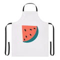 Vibrant fruits-patterned apron for the kitchen