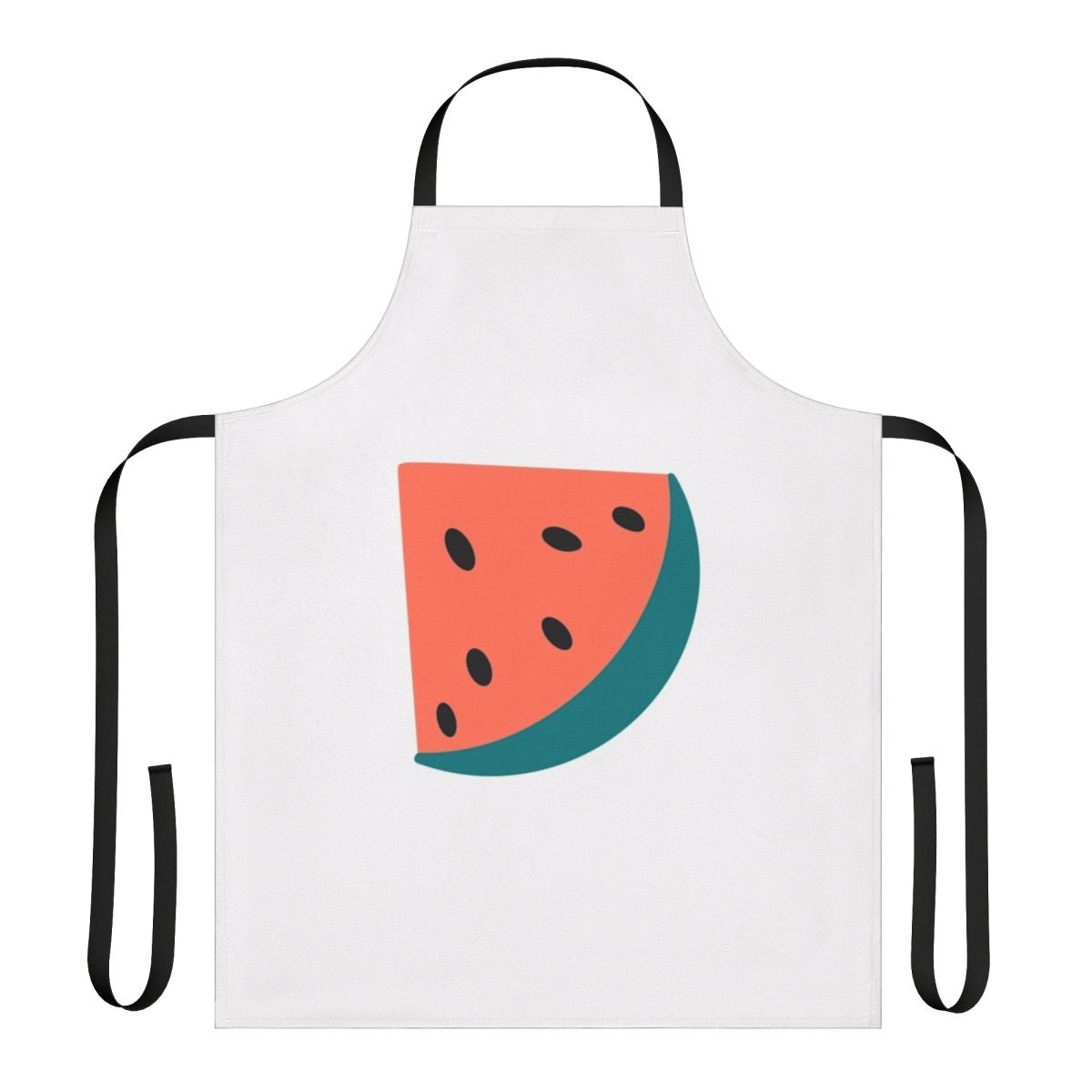 Vibrant fruits-patterned apron for the kitchen