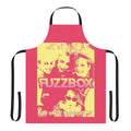 Fuzzbox inspired apron featuring a retro punk rock design