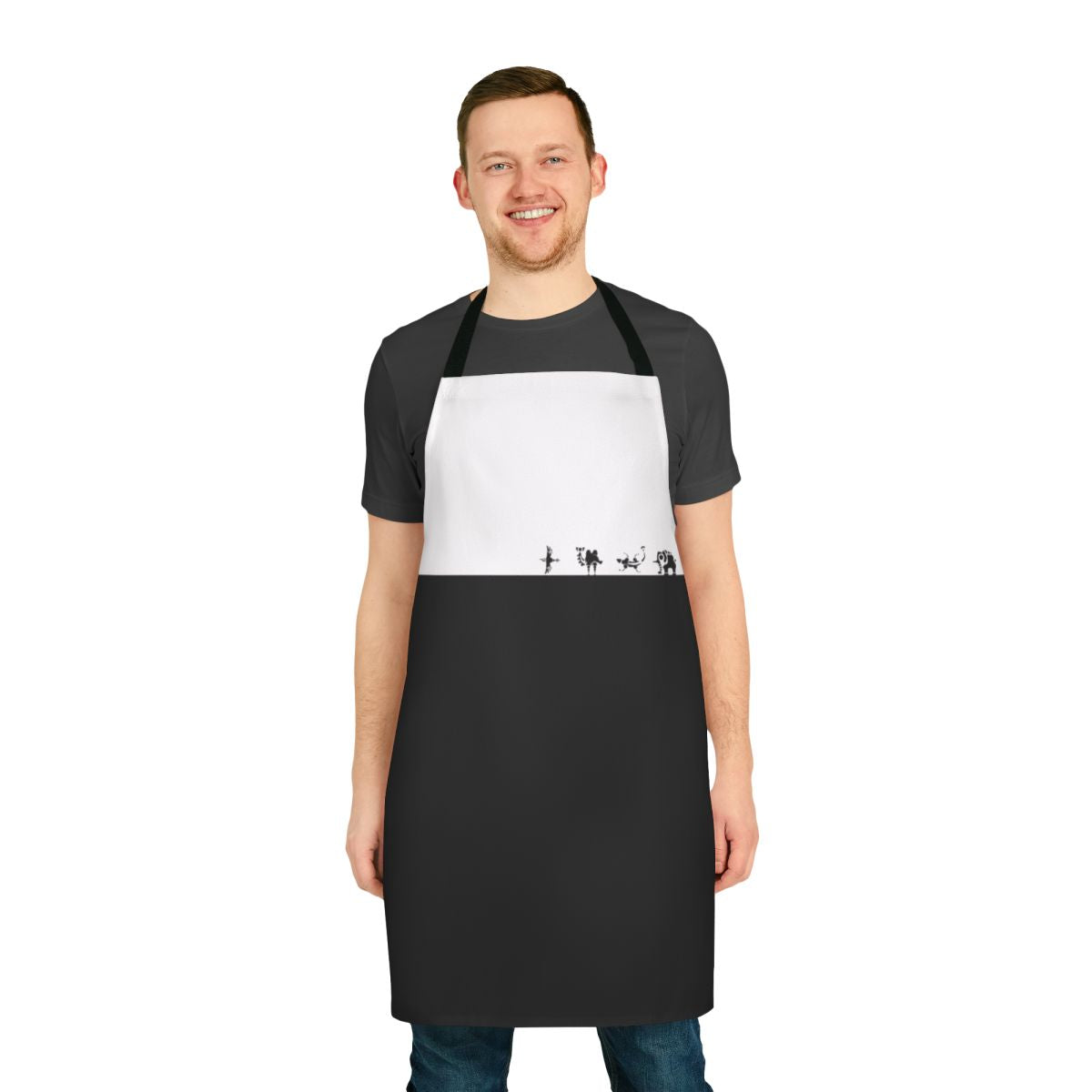 Calamity Guardians-inspired gaming apron with pockets