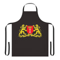 Apron featuring the coat of arms of Gdansk, Poland