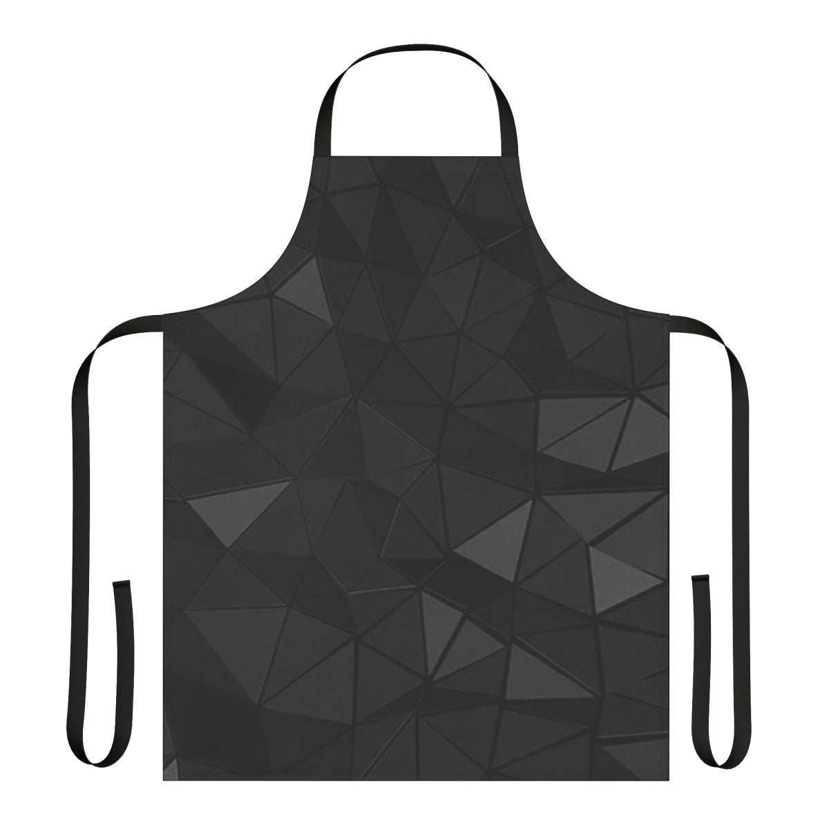 Deus Ex Triangles Apron with a geometric triangle design, ideal for gamers