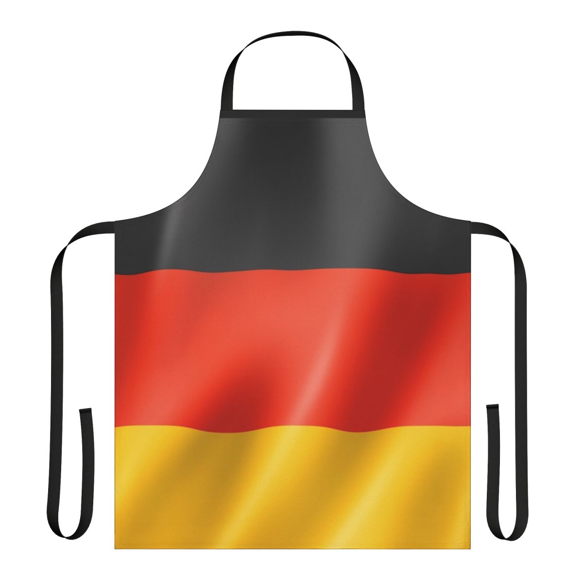 Apron with a stylish German flag design