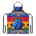 A stylish apron featuring the colors and design of Ghana football