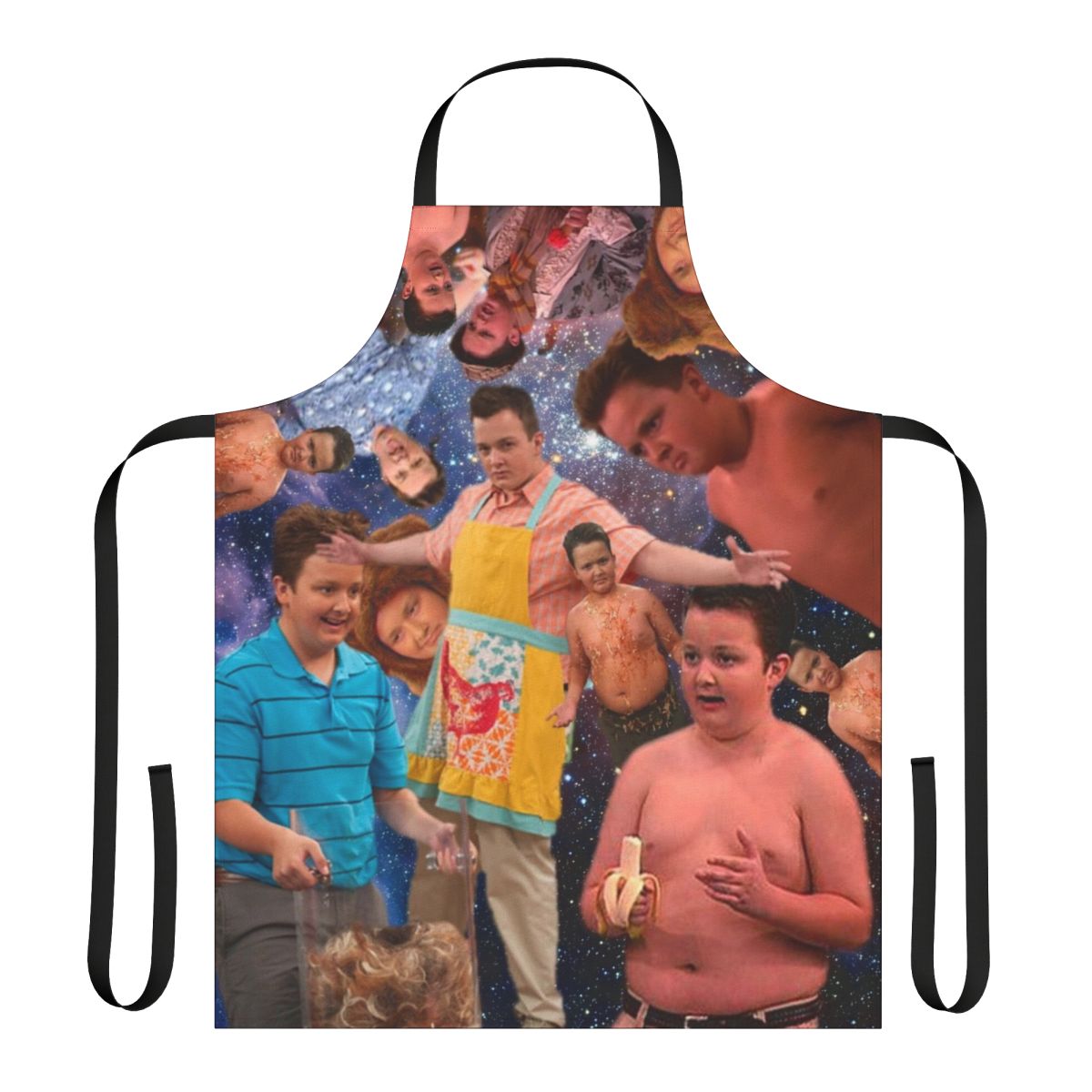 Stylish Gibson Apron featuring characters and designs inspired by popular Nickelodeon TV shows