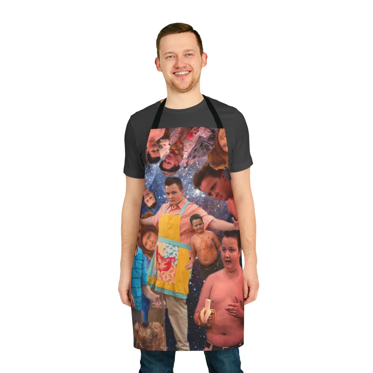 Stylish Gibson Apron featuring characters and designs inspired by popular Nickelodeon TV shows