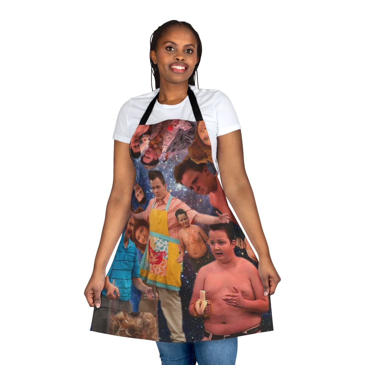 Stylish Gibson Apron featuring characters and designs inspired by popular Nickelodeon TV shows