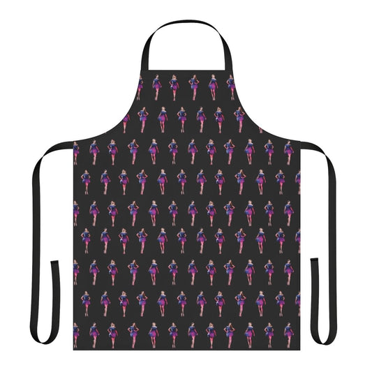 Apron featuring the Girls Aloud band logo and album artwork