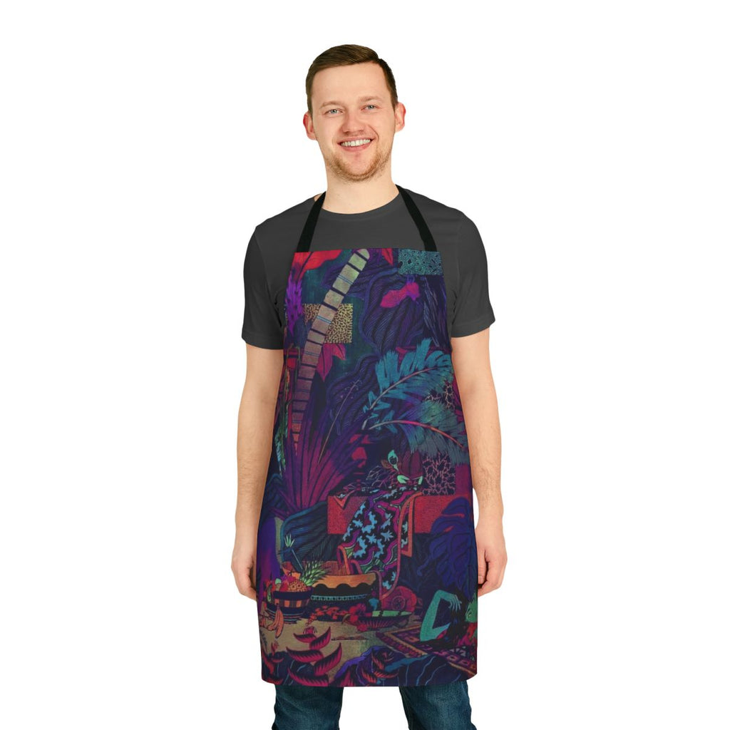 Glass Animals inspired apron with band logo and lyrics