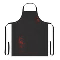 Stylish gothic-inspired ballroom apron with orchestra, swing, and metal design elements