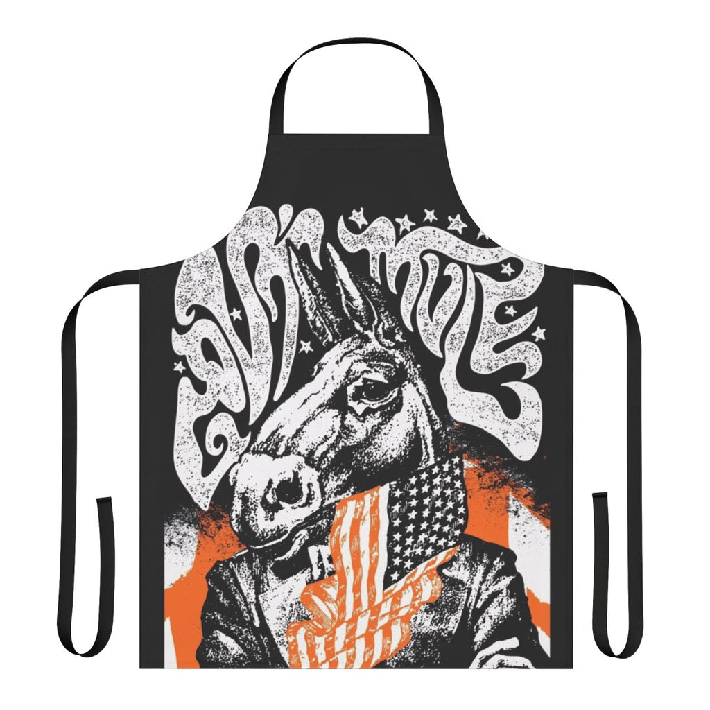 Government Mule-inspired apron with the iconic band logo