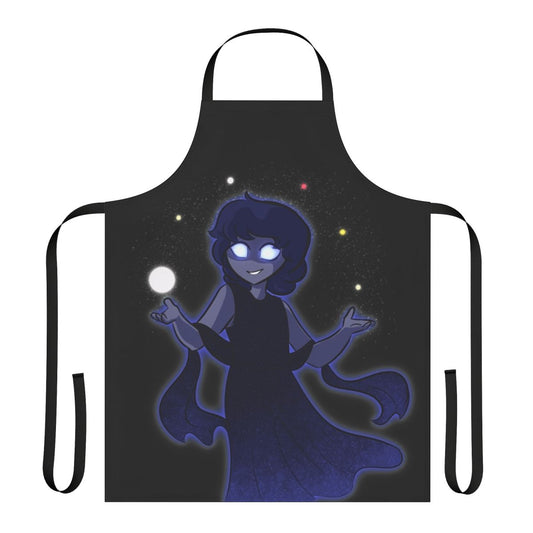 A stylish apron featuring Greek mythology themed design