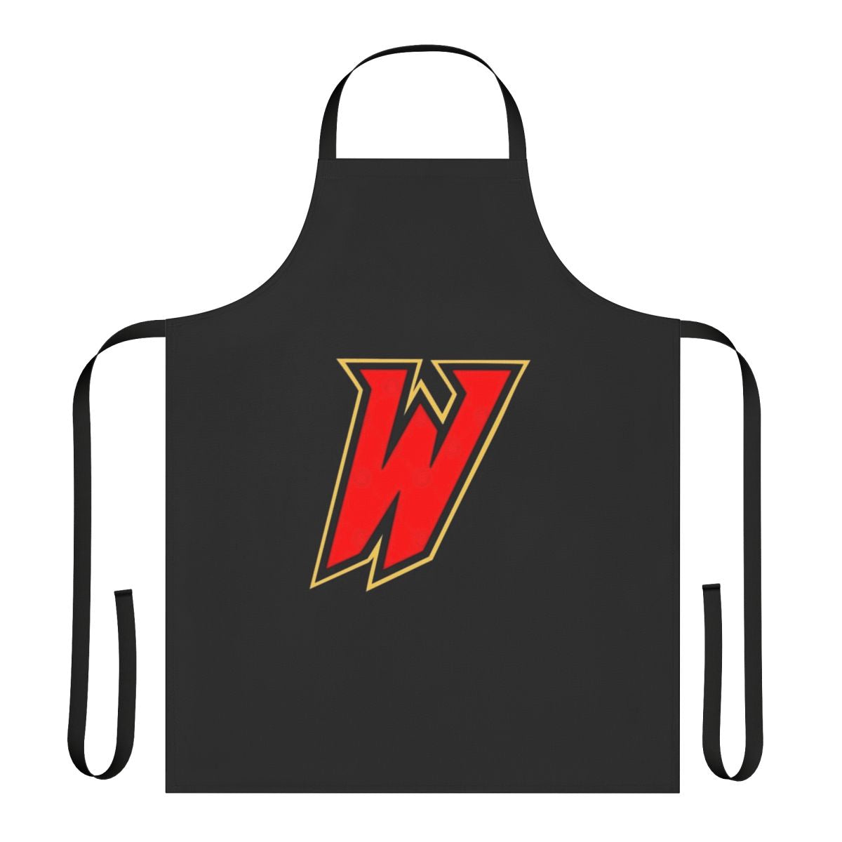Apron featuring a bold, comic-inspired design of the character Guy Gardner