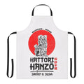 Hattori Hanzo-inspired apron featuring samurai and martial arts design