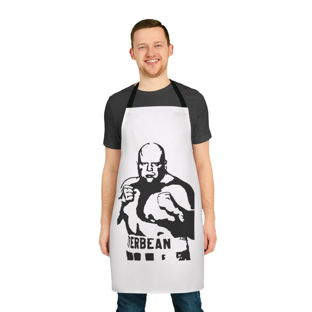 Heavyweight Apron with Boxing and MMA Silhouette Design