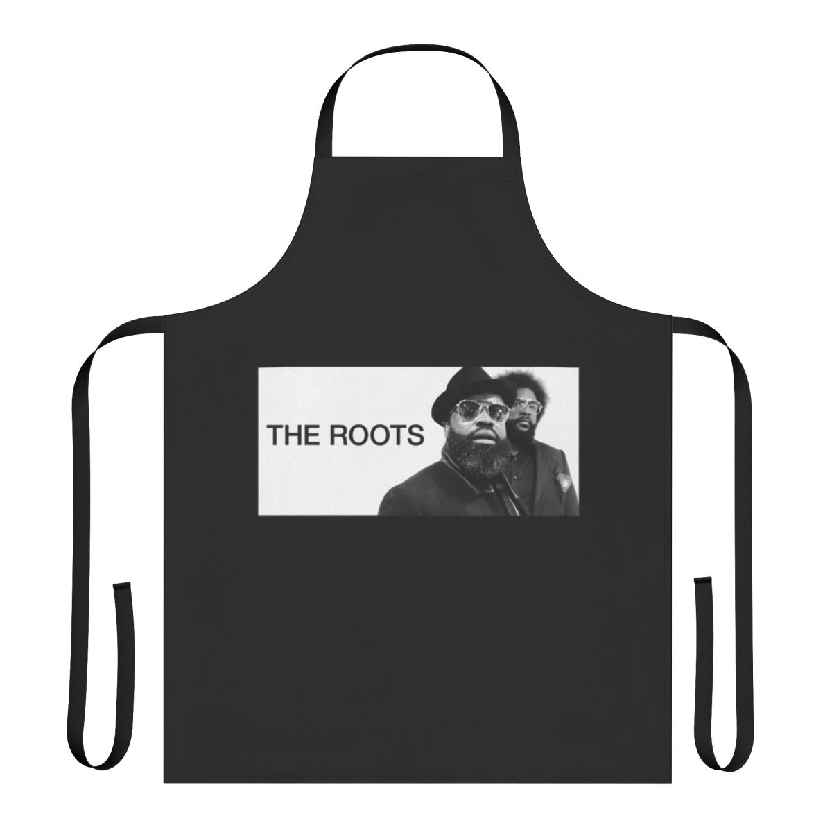 Stylish and durable hip hop apron featuring design inspired by iconic 90s group A Tribe Called Quest