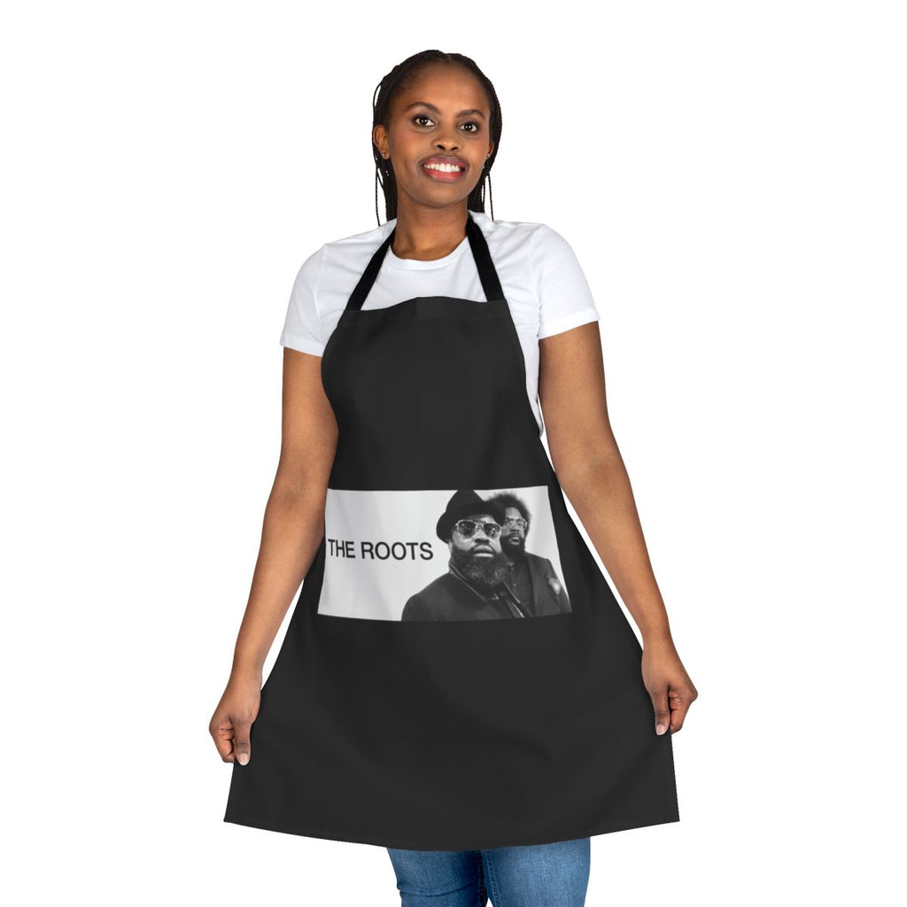 Stylish and durable hip hop apron featuring design inspired by iconic 90s group A Tribe Called Quest