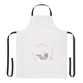 Apron with a "Hobbies Include Napping" sticker design, perfect for nap lovers.