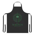 A high-quality apron featuring the iconic Panopticon eye design, inspired by the beloved horror podcast The Magnus Archives.