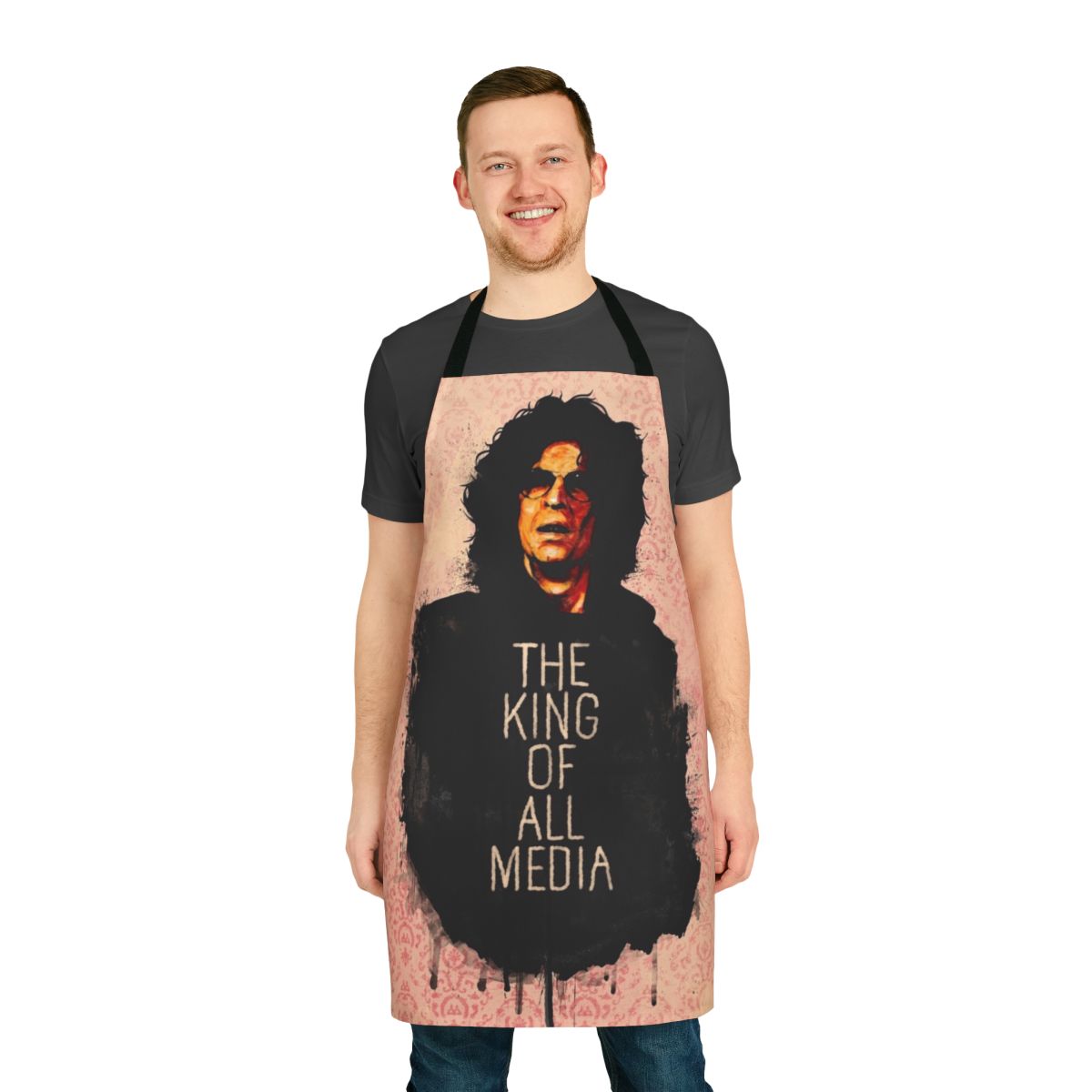 Apron featuring the iconic Howard Stern logo and imagery