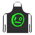 I/O Apron with techno, 444, and EDM design for festival fashion