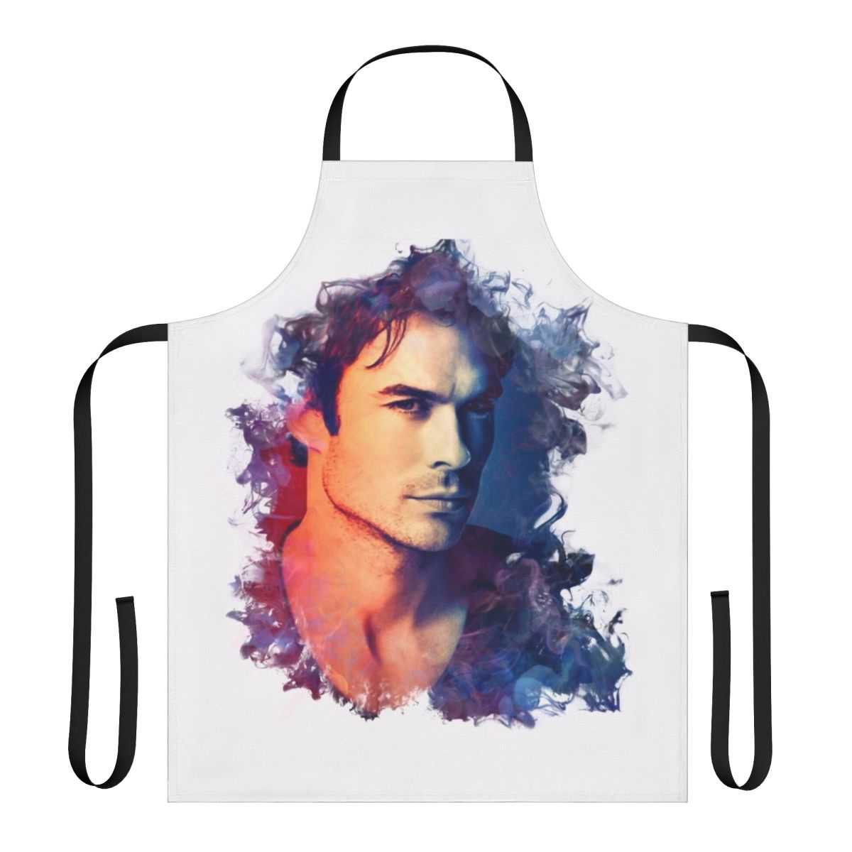 Ian Somerhalder Inspired Cooking Apron with Vampire Diaries Design