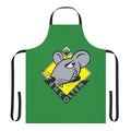 Apron featuring a hockey theme design for ice hockey enthusiasts