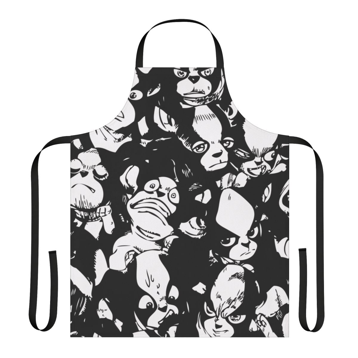 Iggy-themed apron with JoJo's Bizarre Adventure design