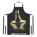 Inception-themed apron featuring a spinning top graphic, perfect for movie fans